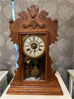 Eastlake Gingerbread Clock by Waterbury