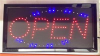 LED OPEN sign (19" x 10")