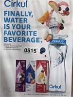 CIRKUL FLAVORED WATER CARTRIDGES RETAIL $50