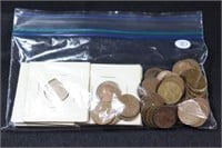 Bag Lot - Mixed Date Roll of Wheat Cents