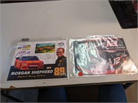 Morgan Shepherd & Justin Allgaier Autographs