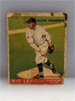 1933 Goudey Gum Alvin Crowder #95 *TAPE