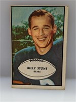 1953 Bowman #29 Billy Stone "Chicago Bears"