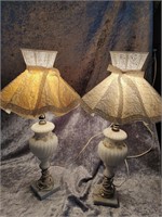 Vintage Lamps Match pair