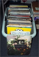 Vintage L P Records Bin 100 Plus Lot 70-80S Music