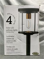 Naturally Solar LED Pathway Lights 4 Pack