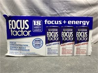 Focus Factor Energy Drink 18 Pack (BB 2026/AP/04)