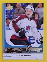 Alex Kerfoot 2017-18 UD Young Guns Rookie Card