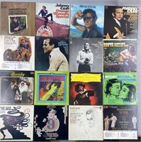 16 Vinyl Records, Cash, Gentry, Belafonte, Bennet