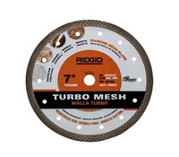 RIDGID 7 in. Turbo Mesh Rim Diamond Blade