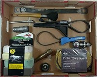 Box of Various Automotive supplies