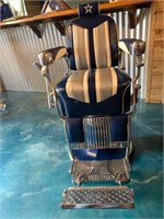 Dallas Cowboys Barber Style Chair
