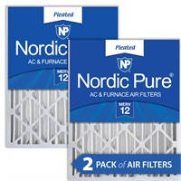 Nordic Pure 16x25x4 (15_1/2 x 24_1/2 x 3_5/8) Plea