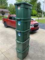 5 totes - 18 gallon