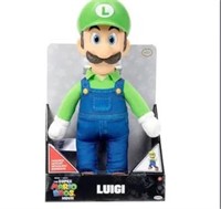 Luigi Plush new in box Nintendo The Super Mario