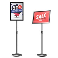 GUOHONG Heavy Duty Sign Stand Adjustable 8.5 x 11