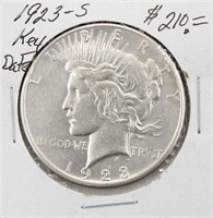 1923-S Silver Peace Dollar Coin KEY DATE