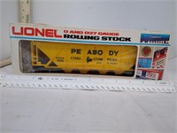 Lionel Rolling Stock Peabody 4 Bay Hopper