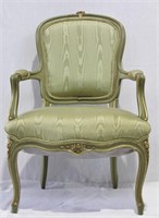 French Provincial Padded Arm Chair