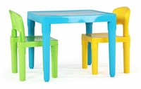 HUMBLECREW PLASTIC TABLE & 2 CHAIRS