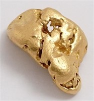 Alaskan gold placer nugget