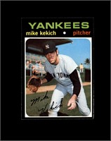 1971 Topps High #703 Mike Kekich EX-MT to NRMT+