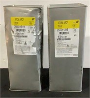 (2) ESAB 50Lb Cans Of Welding Electrodes