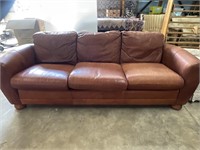 Leather Couch By Exclusive Leather Co