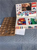 A BAO game, vintage Lego blocks.5a