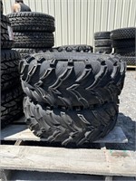 (2) Forerunner ATV UTV Tires 27X9.00-12