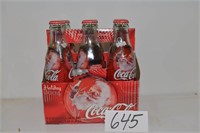 Holiday 2004 Six Pack of Coca-A-Cola Bottles