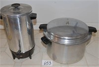 Mirro-Matic Pressure Canner and Coffee Pot