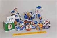 Lot of UK Christmas Items including Ornaments
