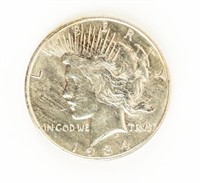 Coin Rare 1934-D Peace Dollar - Ch BU