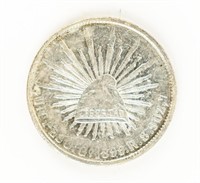 Coin 1899 Un Peso Mexico Libertad Silver Coin-Ch