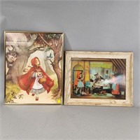 VINTAGE LITTLE RED RIDING HOOD FLICKER PHOTO