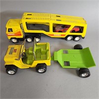 (2) PRESSED STEEL VEHICLES