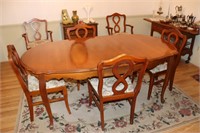 Walter of Wabash Dining Table With 6 Chairs 2 are