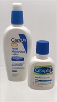 2 New Travel Size Facial Lotions Cetaphil &cerave