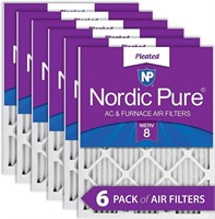 Nordic Pure 14x24x1 MERV 8 Pleated AC Furnace Air