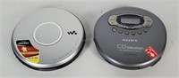 2 Sony Walkman Cd Players