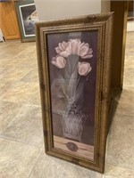 Vase of Tulips Print