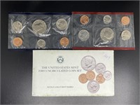 1989 U.S. Mint Uncirculated Coin Set