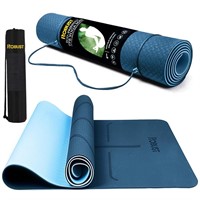 Robust Yoga Mat   1 4  Thick Non Slip Mat with