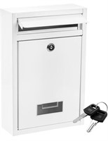 DEAYOU LOCKING WALL MOUNTED MAILBOX(8.5 X  3.3 X