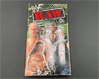 Raw Attitude WWF 1998 Wrestling VHS Tape