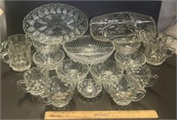 GLASSWARE ITEMS-ASSORTED