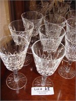 Waterford Crystal Glasses - Stemmed - 8