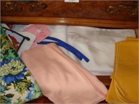 Drawer Contents - Curtains, Table Cloths, etc