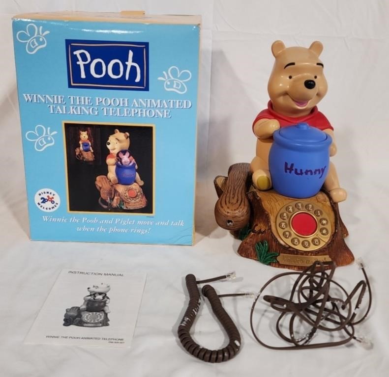 Disney Winnie the Pooh Animated Telephone